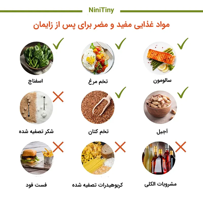 تغذیه پس از زایمان برای تازه مادران