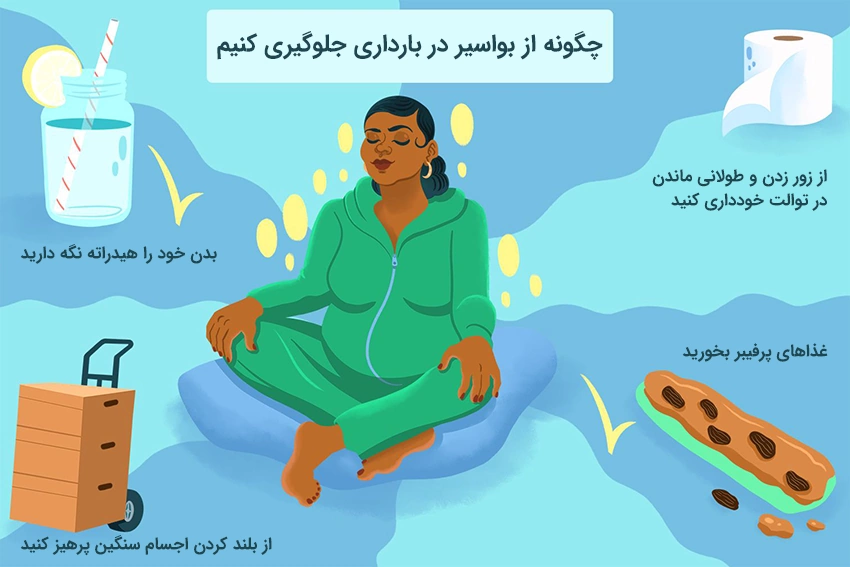 How to Prevent Pregnancy Hemorrhoids پیشگیری از هموروئید در بارداری