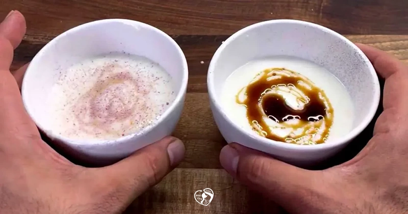 6. Serve Harireh Badam طرز تهیه حریره بادام برای نوزاد 6 ماهه - مرحله ششم