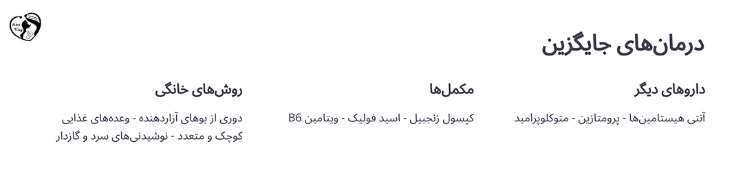 Alternatives to Zofran during pregnancy درمان های جایگزین زوفران در بارداری