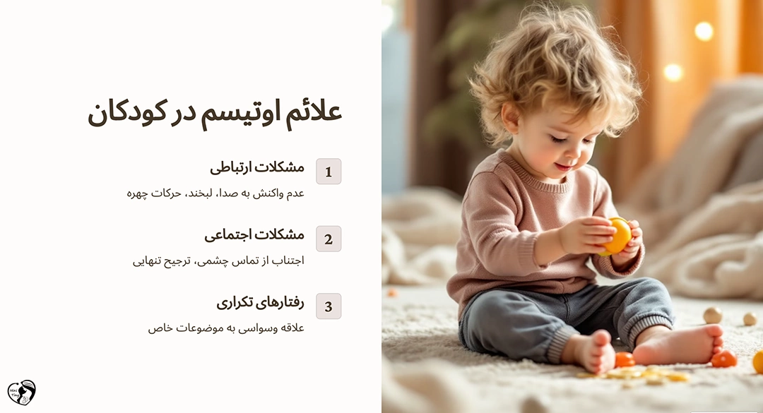 علائم اوتیسم در کودکان