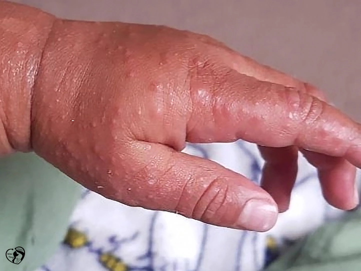 Hand foot and mouth disease بیماری دست، پا و دهان در کودکان