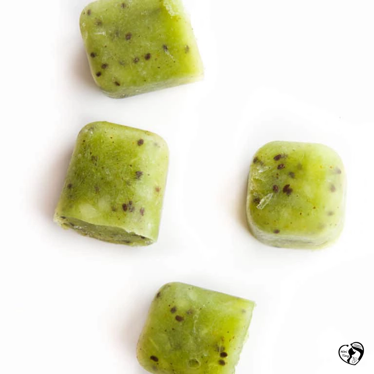 kiwi puree frozen نگهداری پوره کیوی برای نوزادان و کودکان