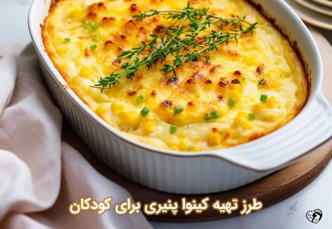 کینوا پنیری برای کودکان طرز تهیه کینوا پنیری برای کودکان
