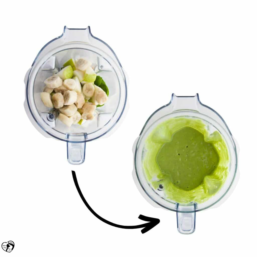 اسموتی گلابی برای کودکان