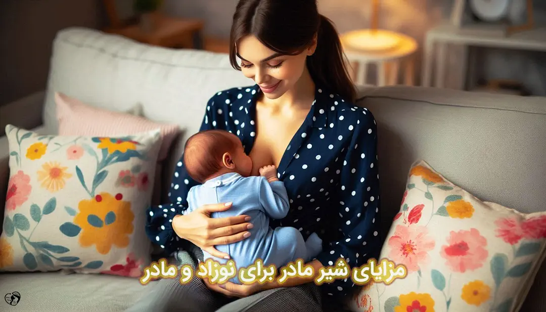 فواید شیر مادر