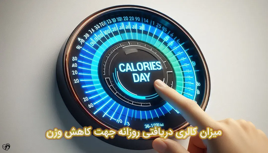 میزان کالری دریافتی جهت کاهش وزن میزان کالری دریافتی جهت کاهش وزن