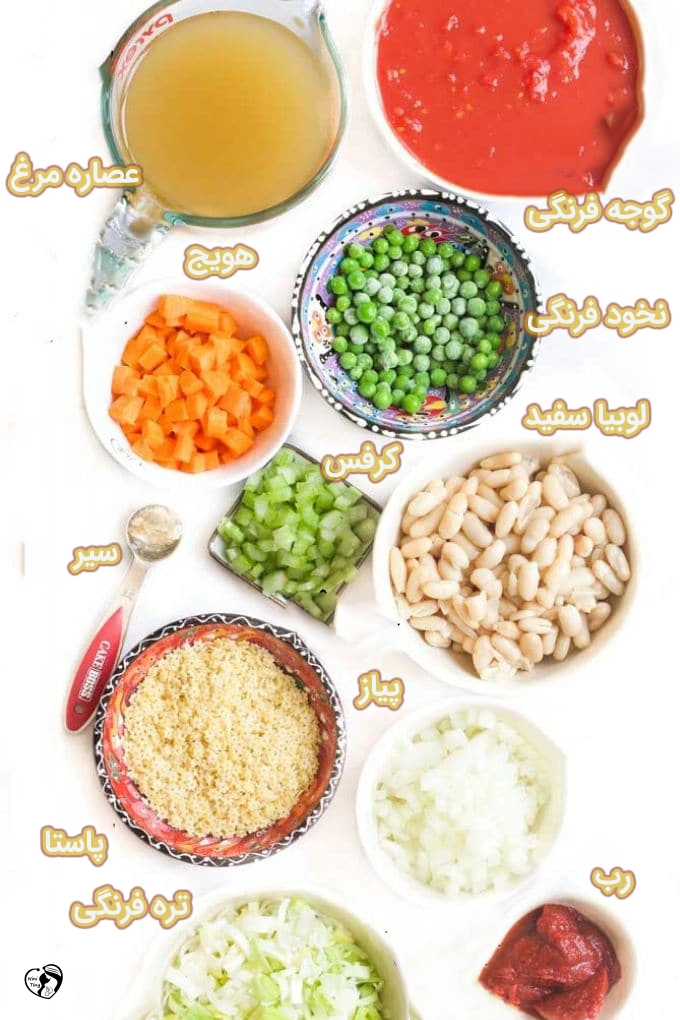 سوپ مینسترون برای کودکان