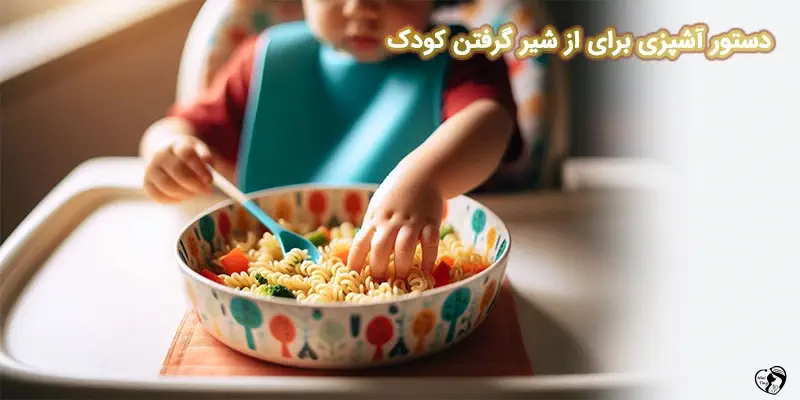دستور آشپزی برای از شیر گرفتن کودک دستور آشپزی برای از شیر گرفتن کودک