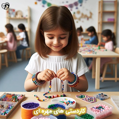 کاردستی های مهره ای