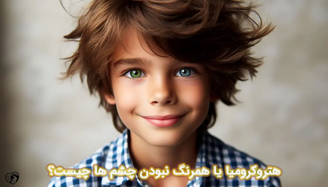 هتروکرومیا در کودکان هتروکرومیا در کودکان