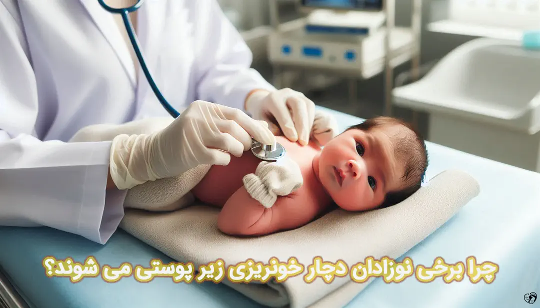 خونریزی زیر پوستی در نوزادان