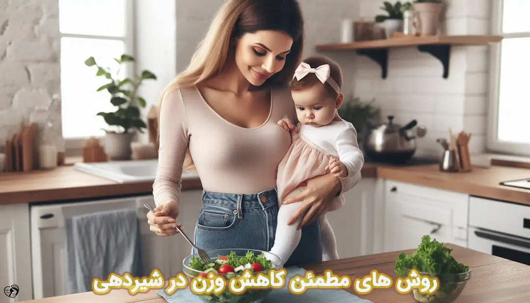 کاهش وزن در شیردهی