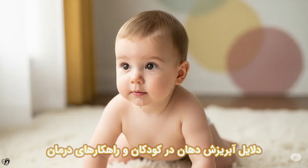 آبریزش دهان در کودکان آبریزش دهان در کودکان