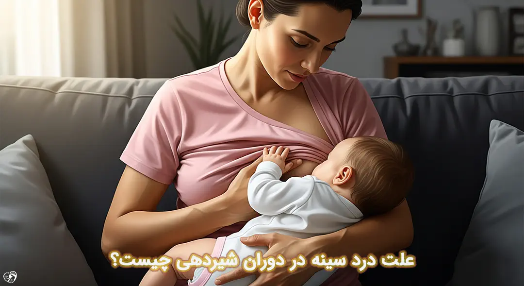 درد سینه در شیردهی