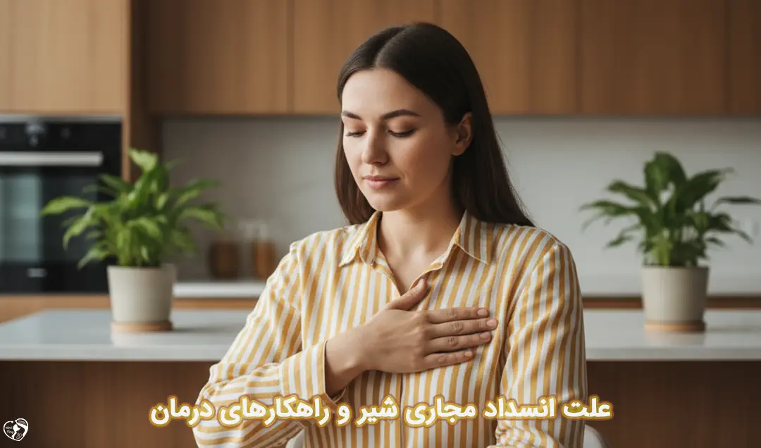 انسداد مجاری شیر