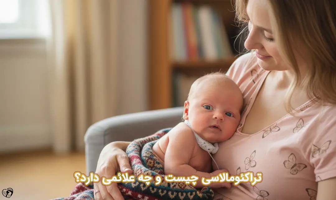 تراکئومالاسی در نوزادان