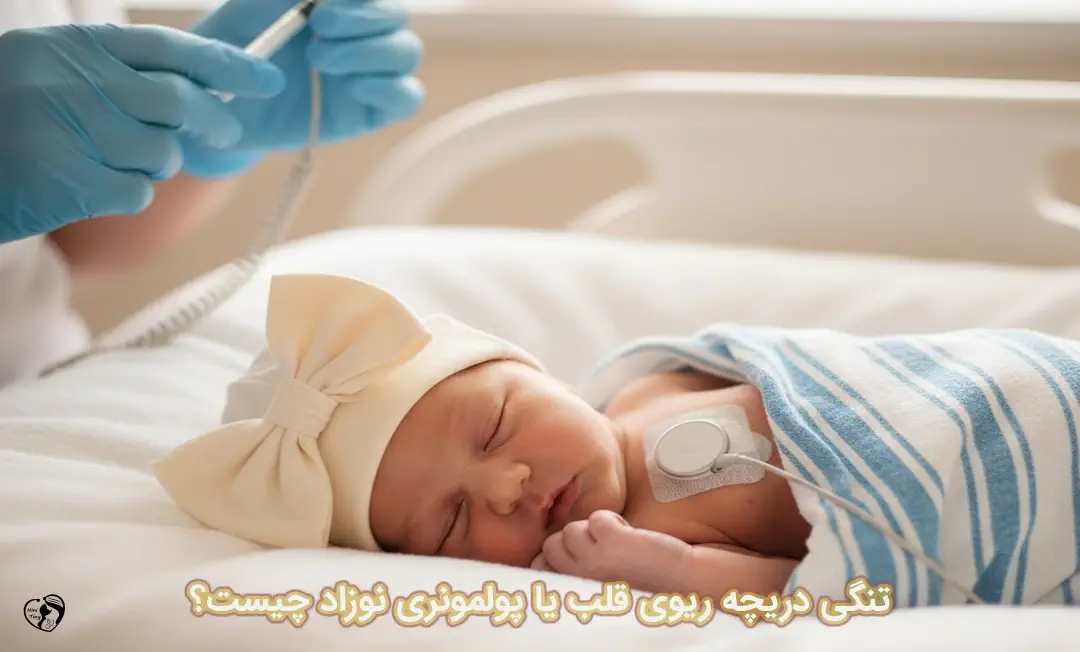 تنگی دریچه ریوی در نوزادان
