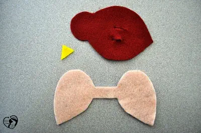 3 کاردستی عروسک های انگشتی پرنده ای - مرحله برش