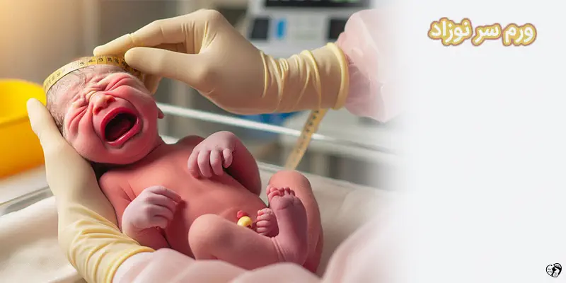 Caput Succedaneum ورم سر نوزاد