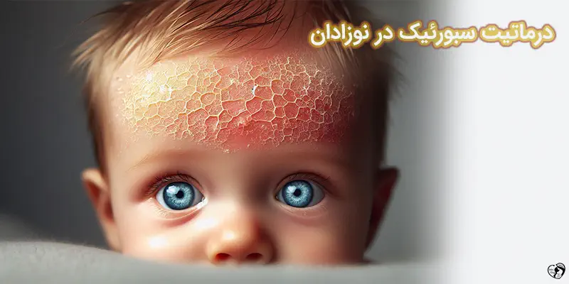 Cradle Cap Seborrheic Dermatitis in Infants درماتیت سبورئیک در نوزادان