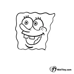 How to Draw Spongebob 3 آموزش نقاشی باب اسفنجی 3