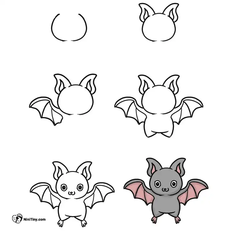 آموزش نقاشی خفاش بامزهه compressed آموزش نقاشی خفاش بامزهه compressed