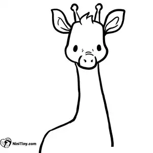 آموزش نقاشی زرافه کیوت مرحله سوم compressed آموزش نقاشی زرافه کیوت مرحله سوم compressed