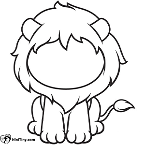 آموزش نقاشی شیر جنگل مرحله هفتم آموزش نقاشی شیر جنگل مرحله هفتم