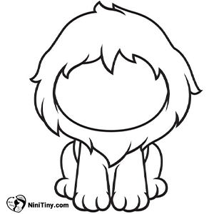 آموزش نقاشی شیر جنگل مرحله پنجم آموزش نقاشی شیر جنگل مرحله پنجم