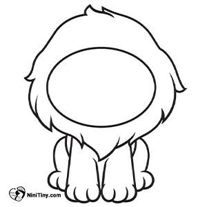 آموزش نقاشی شیر جنگل مرحله چهارم آموزش نقاشی شیر جنگل مرحله چهارم