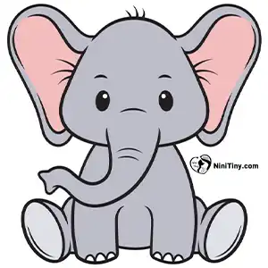 آموزش نقاشی فیل برای کودکان مرحله دهم compressed آموزش نقاشی فیل برای کودکان مرحله دهم compressed