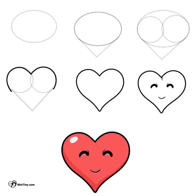 آموزش نقاشی قلب کیوتت compressed آموزش نقاشی قلب کیوتت compressed