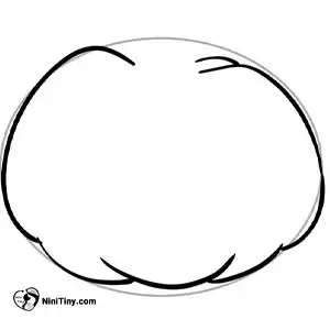 آموزش نقاشی کدو تنبل مرحله دوم compressed آموزش نقاشی کدو تنبل مرحله دوم compressed