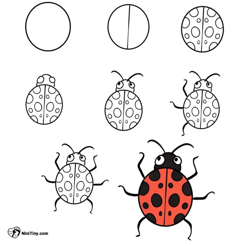 آموزش نقاشی کفش دوزک برای کودکانن compressed آموزش نقاشی کفش دوزک برای کودکانن compressed