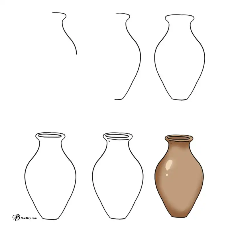 آموزش نقاشی گلدون سادهه compressed آموزش نقاشی گلدون سادهه compressed