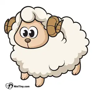 آموزش نقاشی گوسفند بامزه رنگ امیزی compressed آموزش نقاشی گوسفند بامزه رنگ امیزی compressed