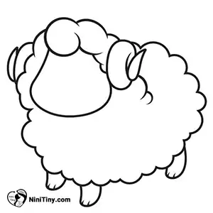 آموزش نقاشی گوسفند مرحله هشتم compressed آموزش نقاشی گوسفند مرحله هشتم compressed