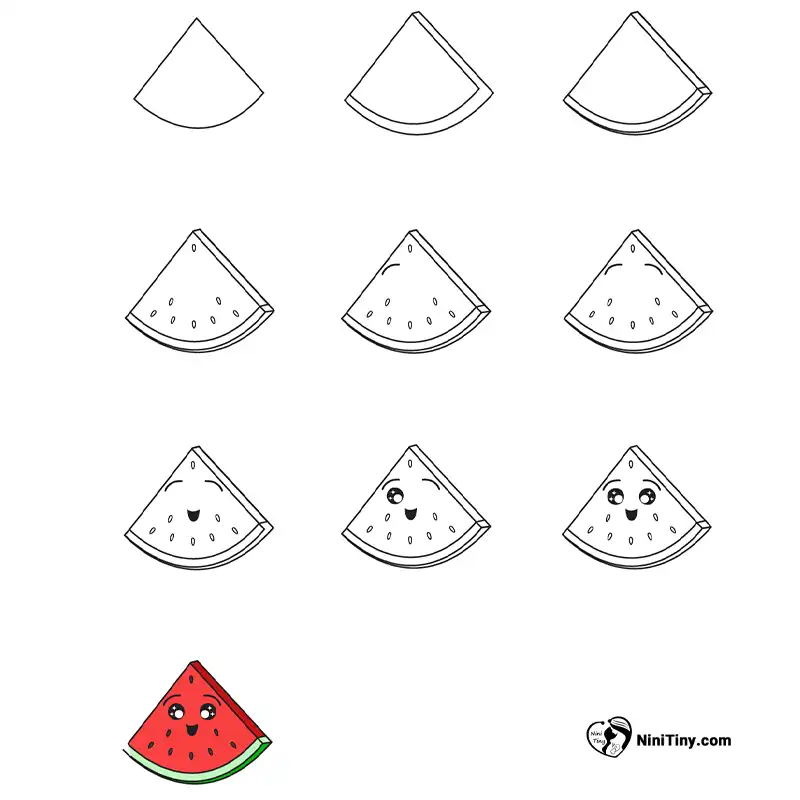 آموزشنقاشی هندوانه compressed آموزشنقاشی هندوانه compressed