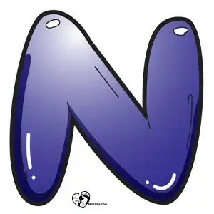 آموزش نقاشی حرف N حبابی مرحله ششم compressed آموزش نقاشی حرف N حبابی مرحله ششم compressed