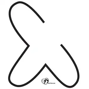 آموزش نقاشی حرف X حبابی مرحله سوم compressed آموزش نقاشی حرف X حبابی مرحله سوم compressed