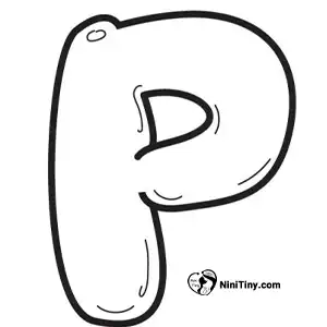 آموزش نقاشی حرف حبابی P مرحله پنجم compressed آموزش نقاشی حرف حبابی P مرحله پنجم compressed