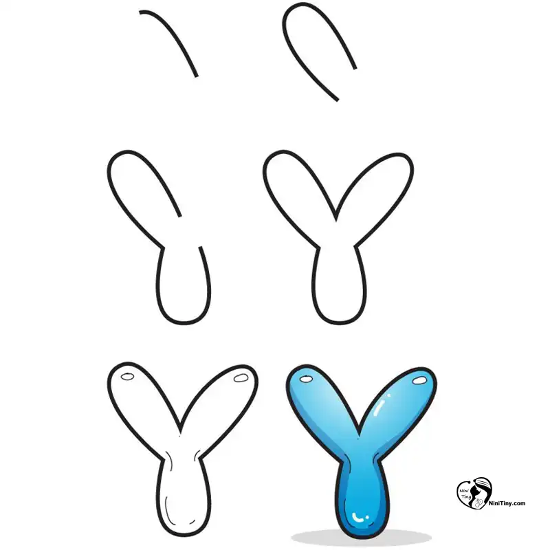 آموزش نقاشی حرف حبابیی Y compressed آموزش نقاشی حرف حبابیی Y compressed