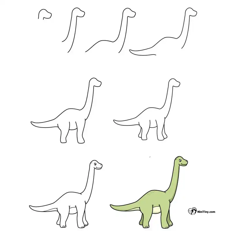 آموزش نقاشی دایناسور برای کودکانن compressed آموزش نقاشی دایناسور برای کودکانن compressed