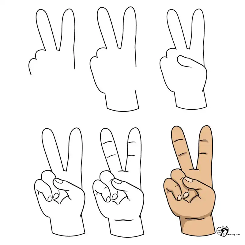 آموزش نقاشی دست پیروزیی compressed آموزش نقاشی دست پیروزیی compressed