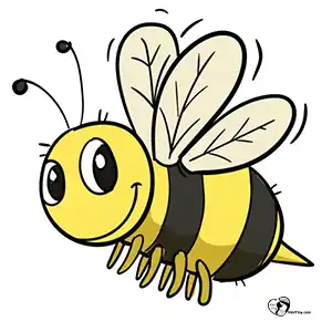 آموزش نقاشی زنبور مرحله هفتم compressed آموزش نقاشی زنبور مرحله هفتم compressed