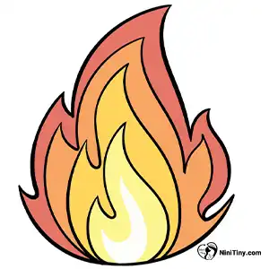 آموزش نقاشی شعله کارتونی مرحله ششم compressed آموزش نقاشی شعله کارتونی مرحله ششم compressed