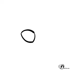 آموزش نقاشی مرغ کارتونی مرحله اول compressed آموزش نقاشی مرغ کارتونی مرحله اول compressed