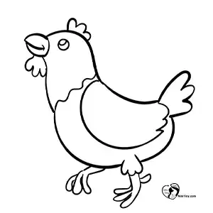 آموزش نقاشی مرغ کارتونی مرحله ششم compressed آموزش نقاشی مرغ کارتونی مرحله ششم compressed