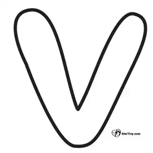 آموزش نقاشی نحوه کشیدن حرف حبابی V مرحله چهارم compressed آموزش نقاشی نحوه کشیدن حرف حبابی V مرحله چهارم compressed